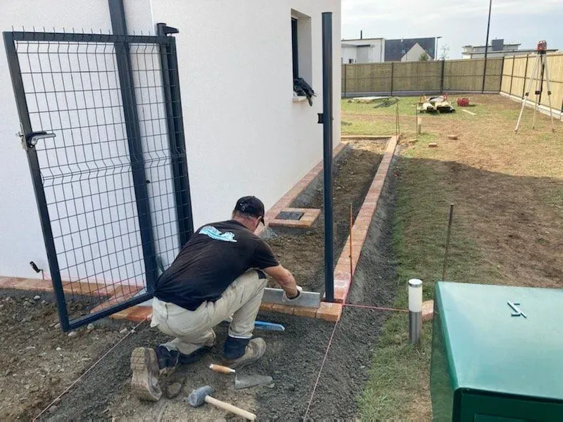 Création d'une allée