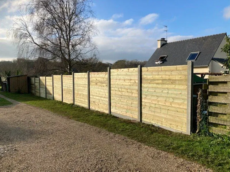 clôture à Plougonvelin