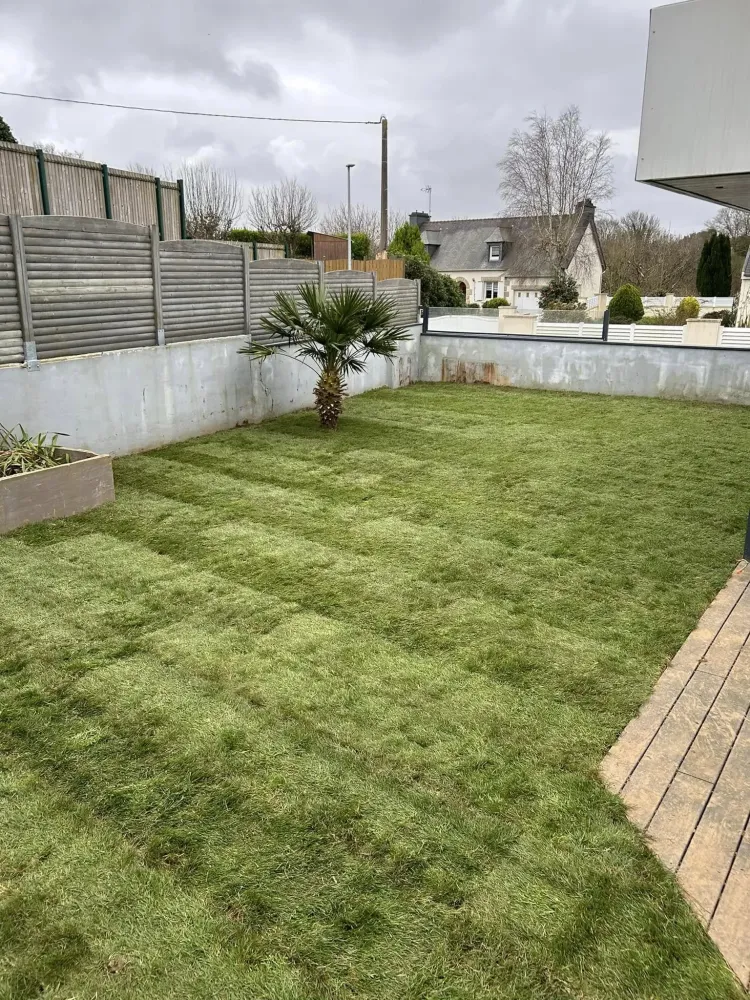 création de jardin à Plougonvelin